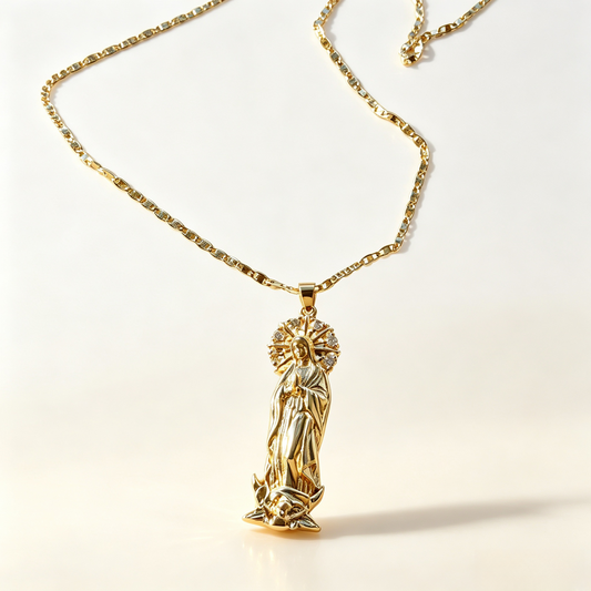 CUGN 2629 Gold St Judas Necklace