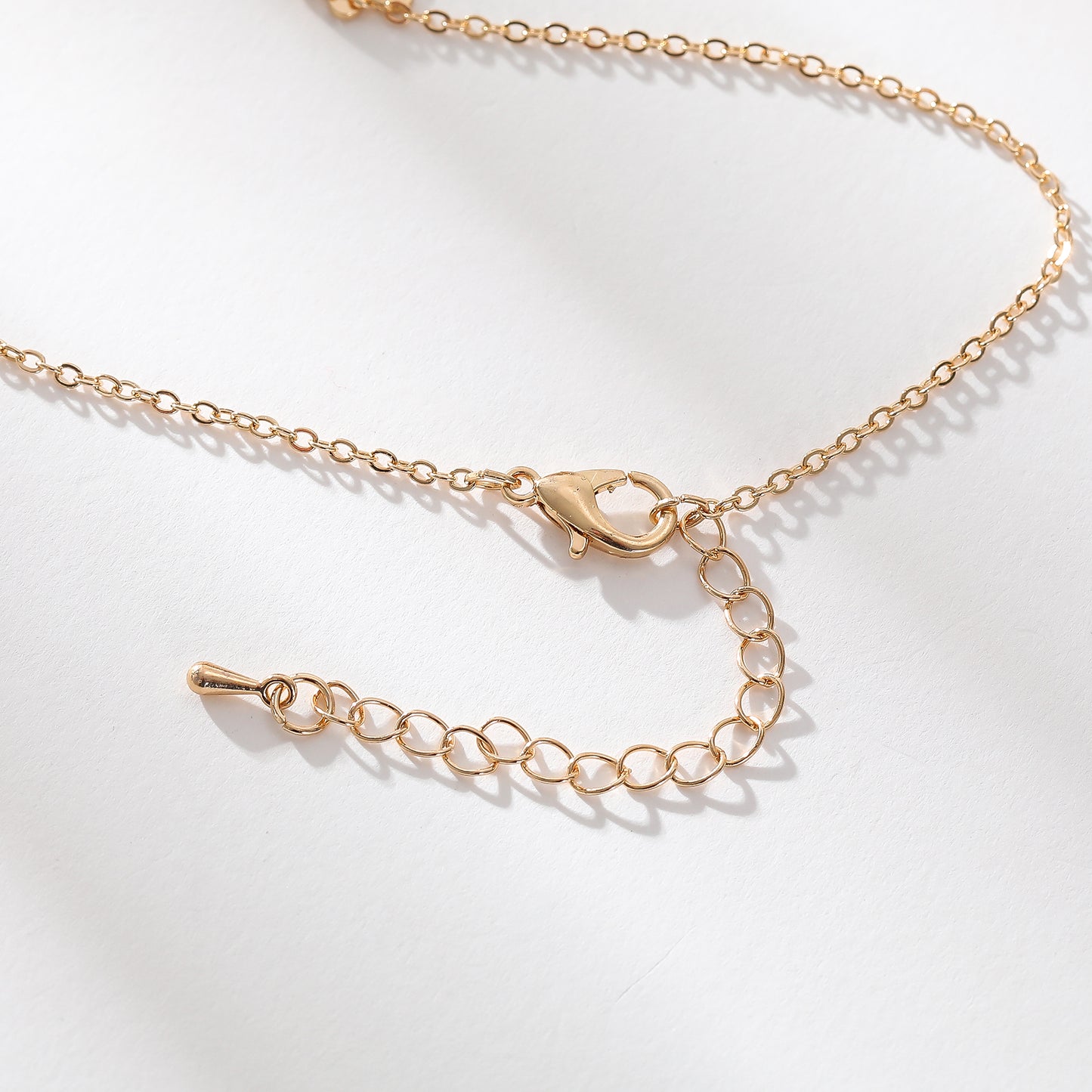 Delicate Gold Butterfly Chain Necklace with Assorted Crystal Dangles - Elegant & Charming Jewelry for Women, Perfect for Everyday Wear or Special Occasions