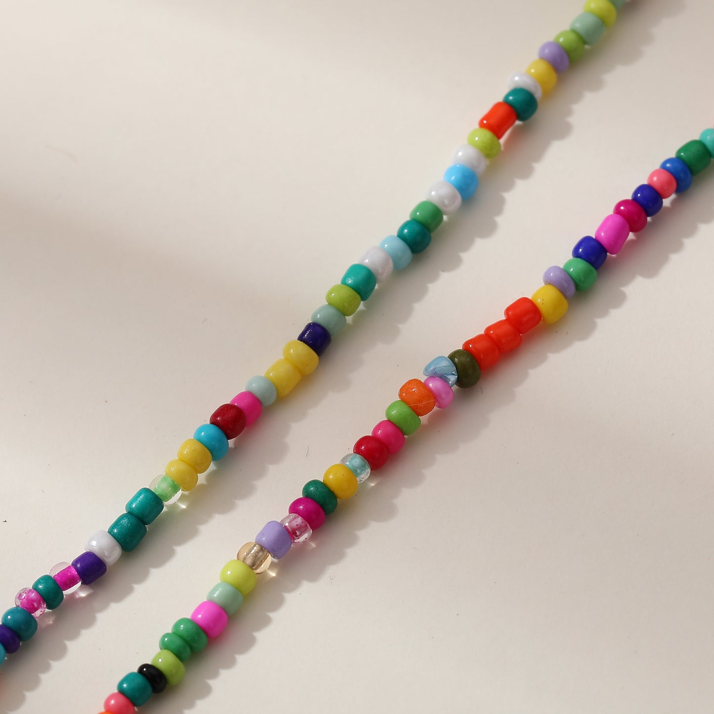 Whimsical Glass Mushroom Beaded Necklace - Colorful & Playful Jewelry for Kids，Teens and Women - Perfect for Everyday Style and Festive Occasions