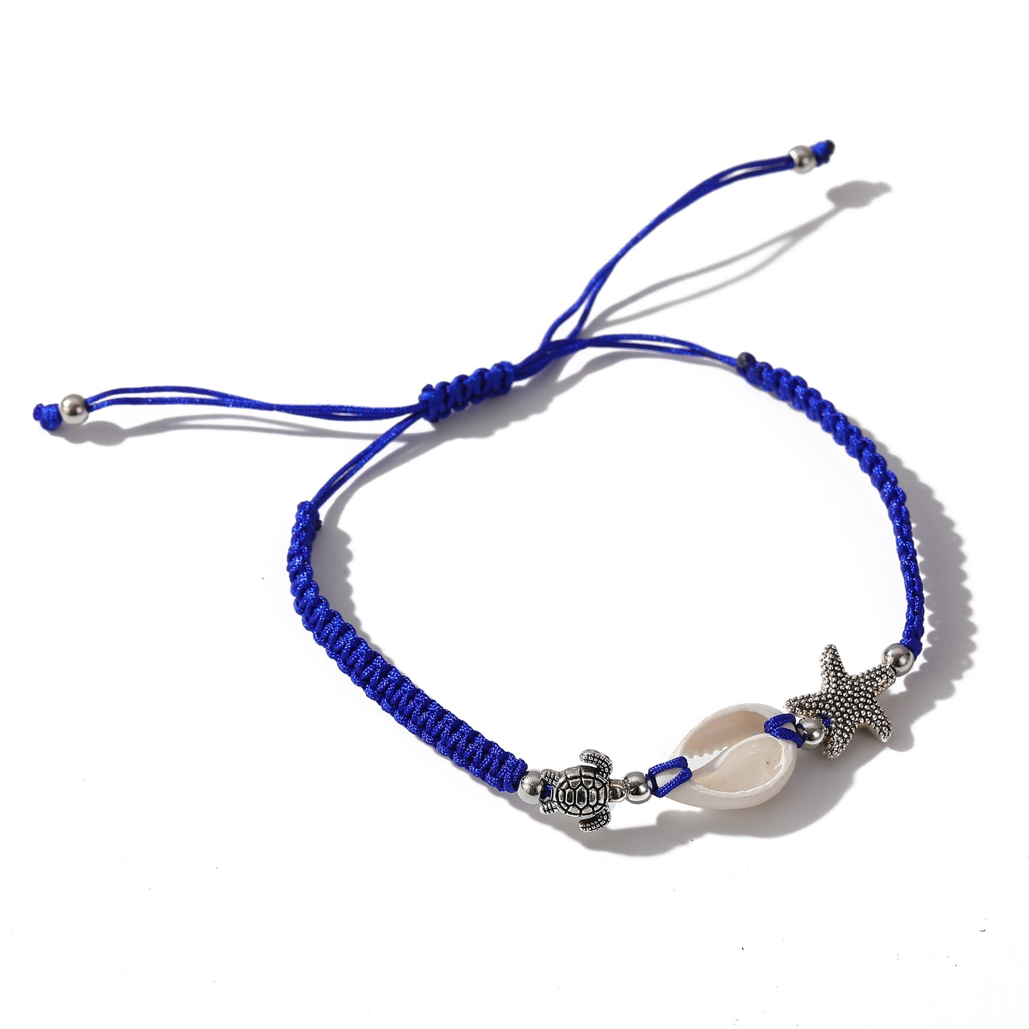 Beach-Inspired Bracelet with Starfish & Turtle Beads - Coastal Charm Jewelry for Women - Perfect for Summer Style, Beach Vacations, Gifts
