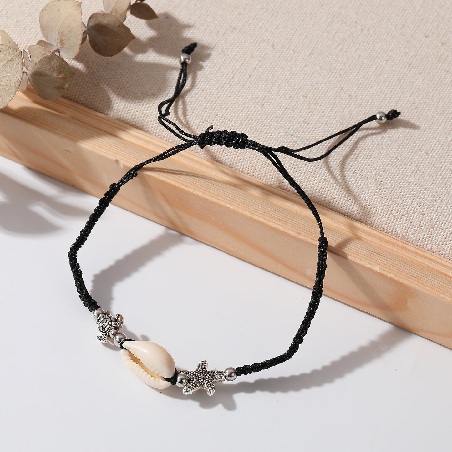 Beach-Inspired Bracelet with Starfish & Turtle Beads - Coastal Charm Jewelry for Women - Perfect for Summer Style, Beach Vacations, Gifts