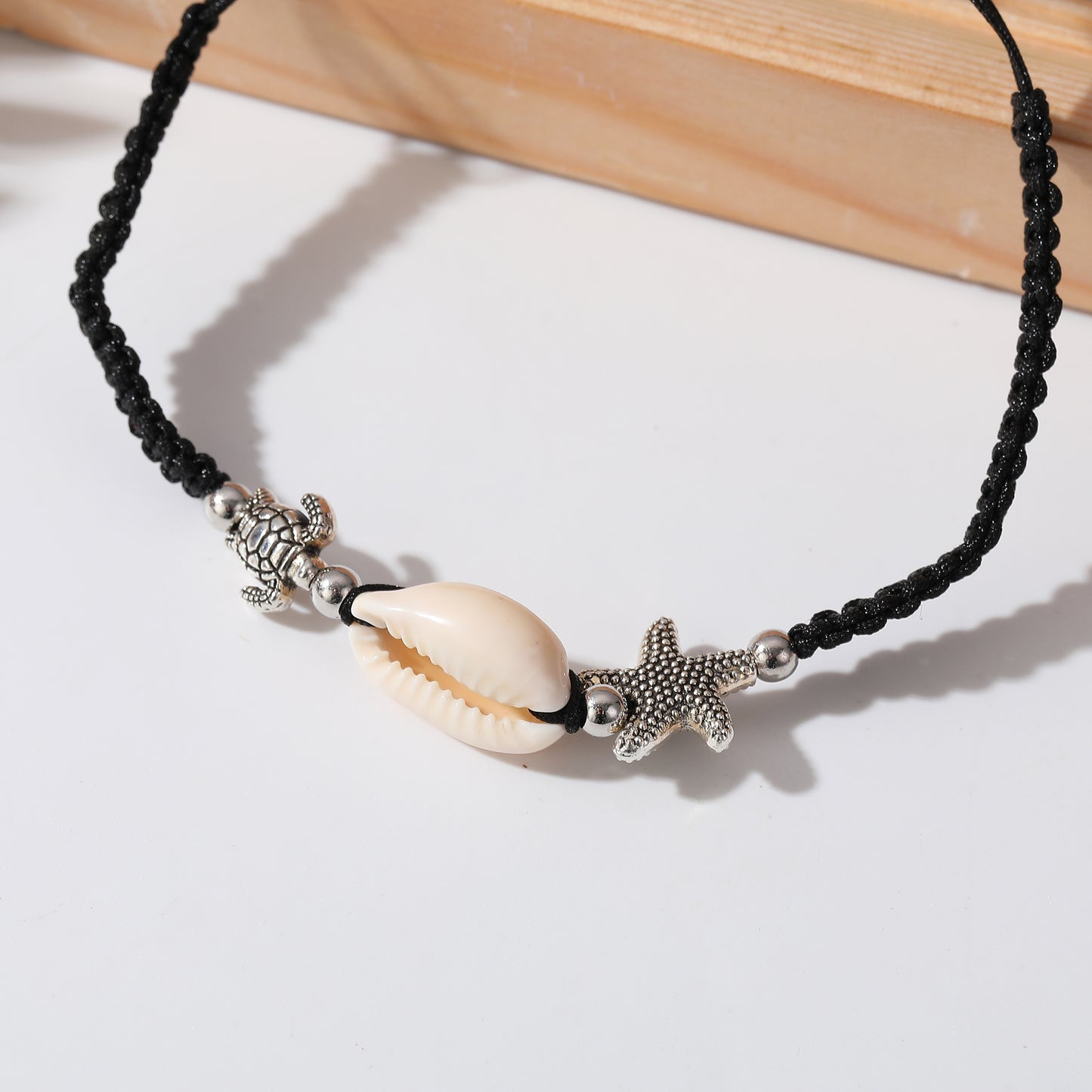 Beach-Inspired Bracelet with Starfish & Turtle Beads - Coastal Charm Jewelry for Women - Perfect for Summer Style, Beach Vacations, Gifts