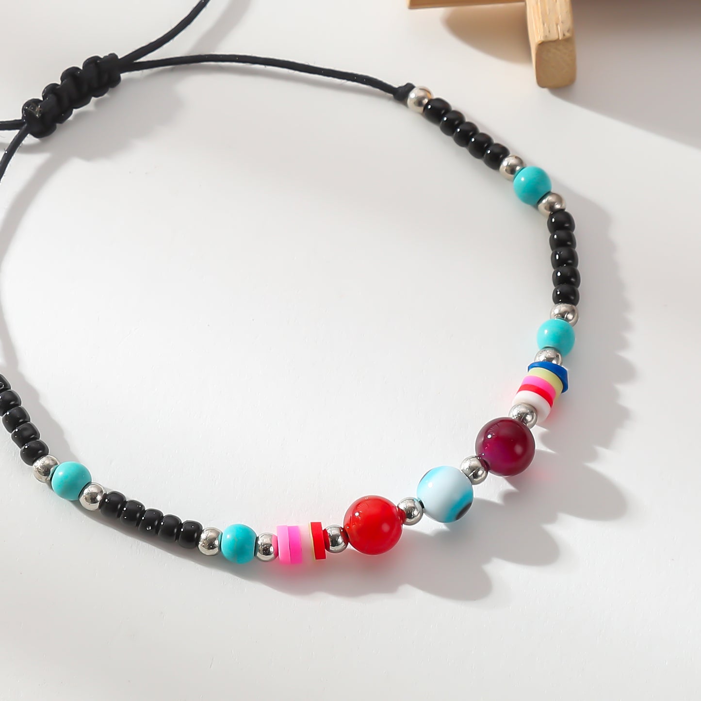 Adjustable Lucky Eye Beaded Bracelets - Colorful & Versatile Jewelry for Women - Perfect for Summer Style and Everyday Wear