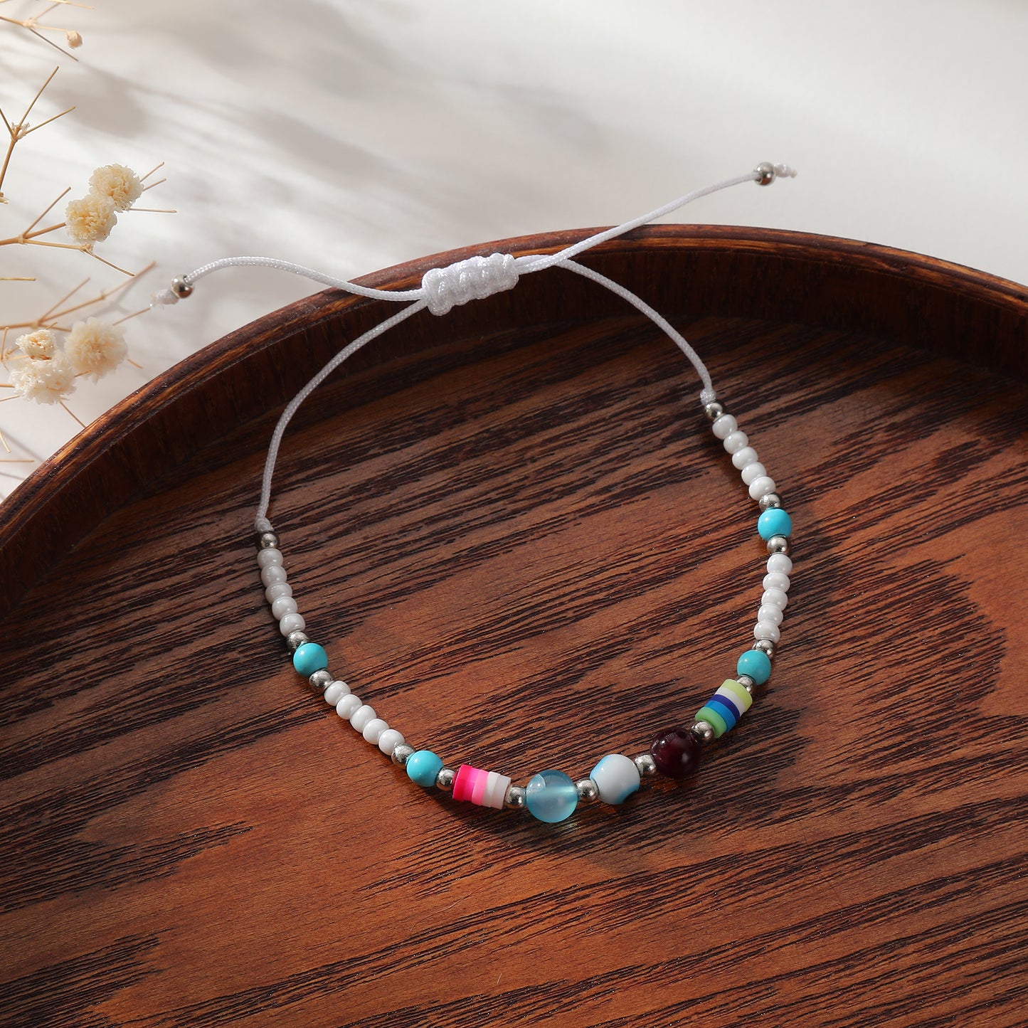 Adjustable Lucky Eye Beaded Bracelets - Colorful & Versatile Jewelry for Women - Perfect for Summer Style and Everyday Wear