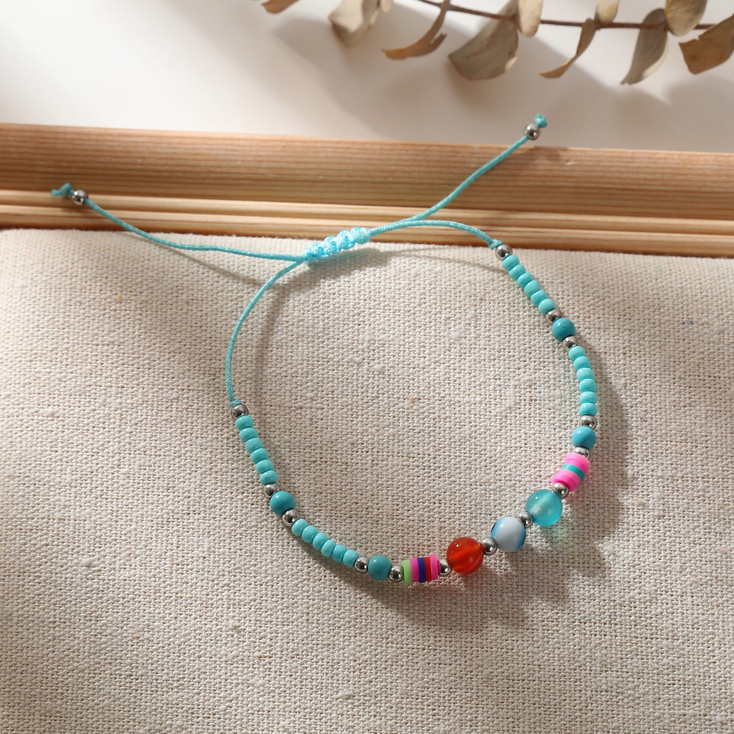 Adjustable Lucky Eye Beaded Bracelets - Colorful & Versatile Jewelry for Women - Perfect for Summer Style and Everyday Wear