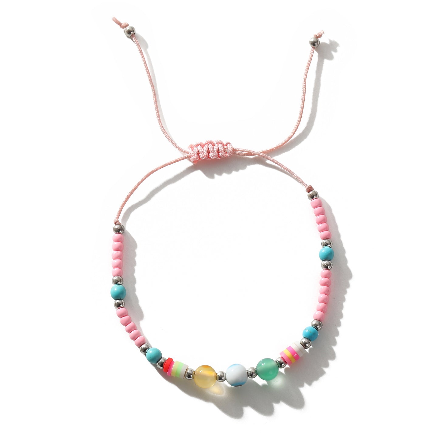 Adjustable Lucky Eye Beaded Bracelets - Colorful & Versatile Jewelry for Women - Perfect for Summer Style and Everyday Wear