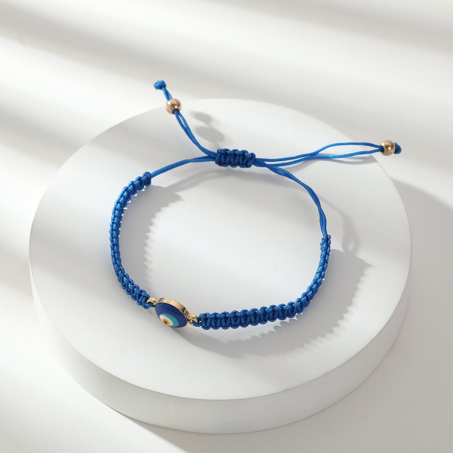 Adjustable Macrame Bracelets with Lucky Eye Beads - Colorful Bohemian Jewelry for Women, Bring Good Luck & Positive Vibes